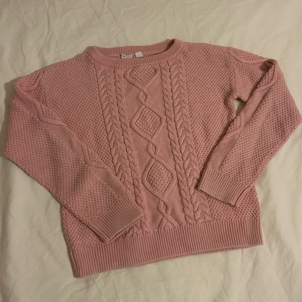 Pink Knit Sweater